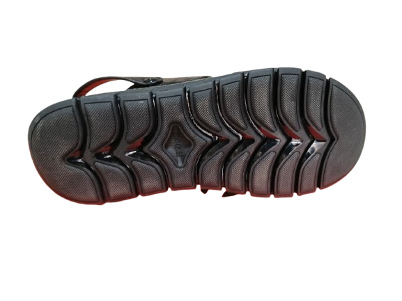 Black Comfort Casual Sandal for Men